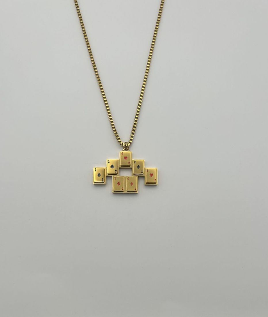 ANTELESS Poker Chain photographed